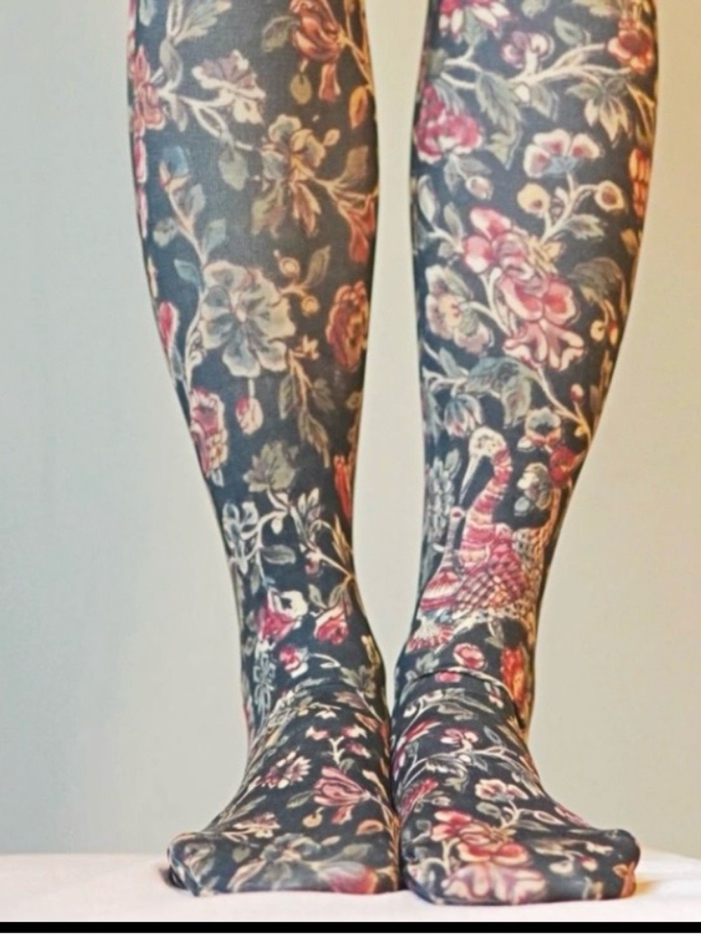 Tabbisocks Loomed in Time Tights.